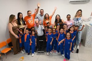 Mabel inaugura novo Cmei Orlando Alves Carneiro, com capacidade para 120 crianças