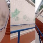 Passagem subterrânea da 107/108 Norte é alvo de vandalismo após reforma da Novacap