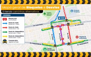SET prepara interdições e desvios no trânsito para o Festival Viva Goiânia no Centro